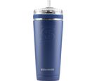 Termo shaker azul navy tapa flex 768 ml