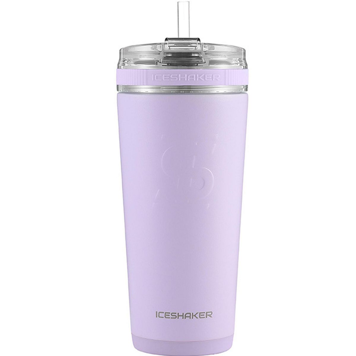 Iceshaker - Termo shaker lila tapa flex 768 ml