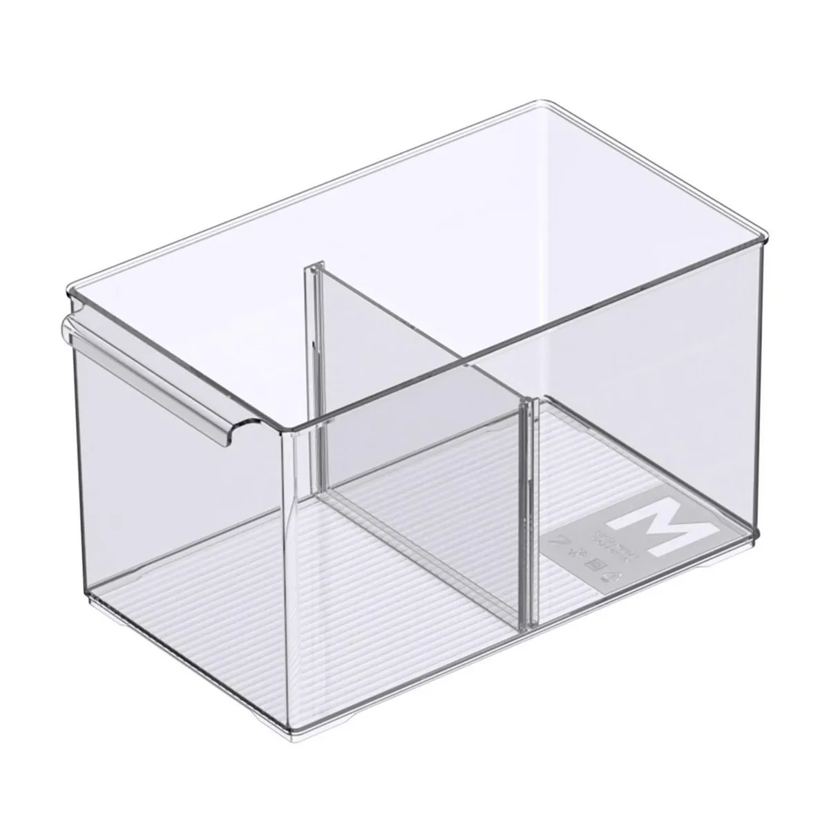 Organizador transparente 15.2 x 26.8 x 15.1 cm, marca Just Home Collection - Foto Principal