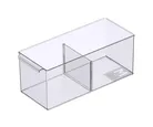 Organizador con divisiones ajustable 15.2 x 37 x 15.1 cm