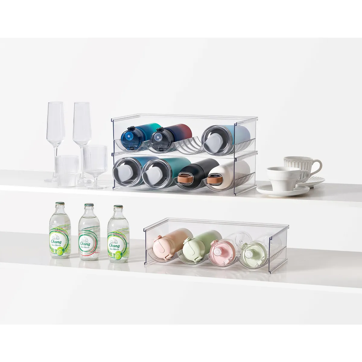 Just Home Collection - Porta botella 39.1 x 20.3 x 10.9 cm