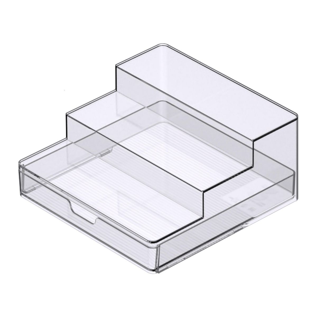 Just Home Collection - Organizador especiero 3 niveles 26.6 x 26.6 x 12.9 cm