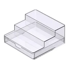Organizador especiero 3 niveles 26.6 x 26.6 x 12.9 cm