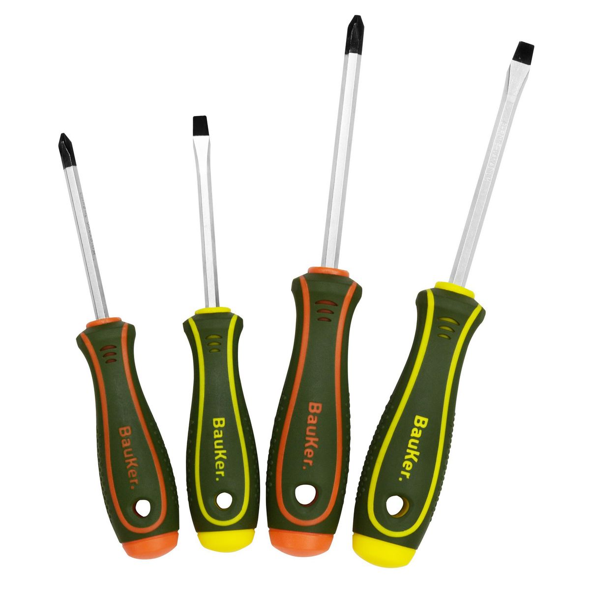  - Set Atornilladores 4 pzas, Bauker