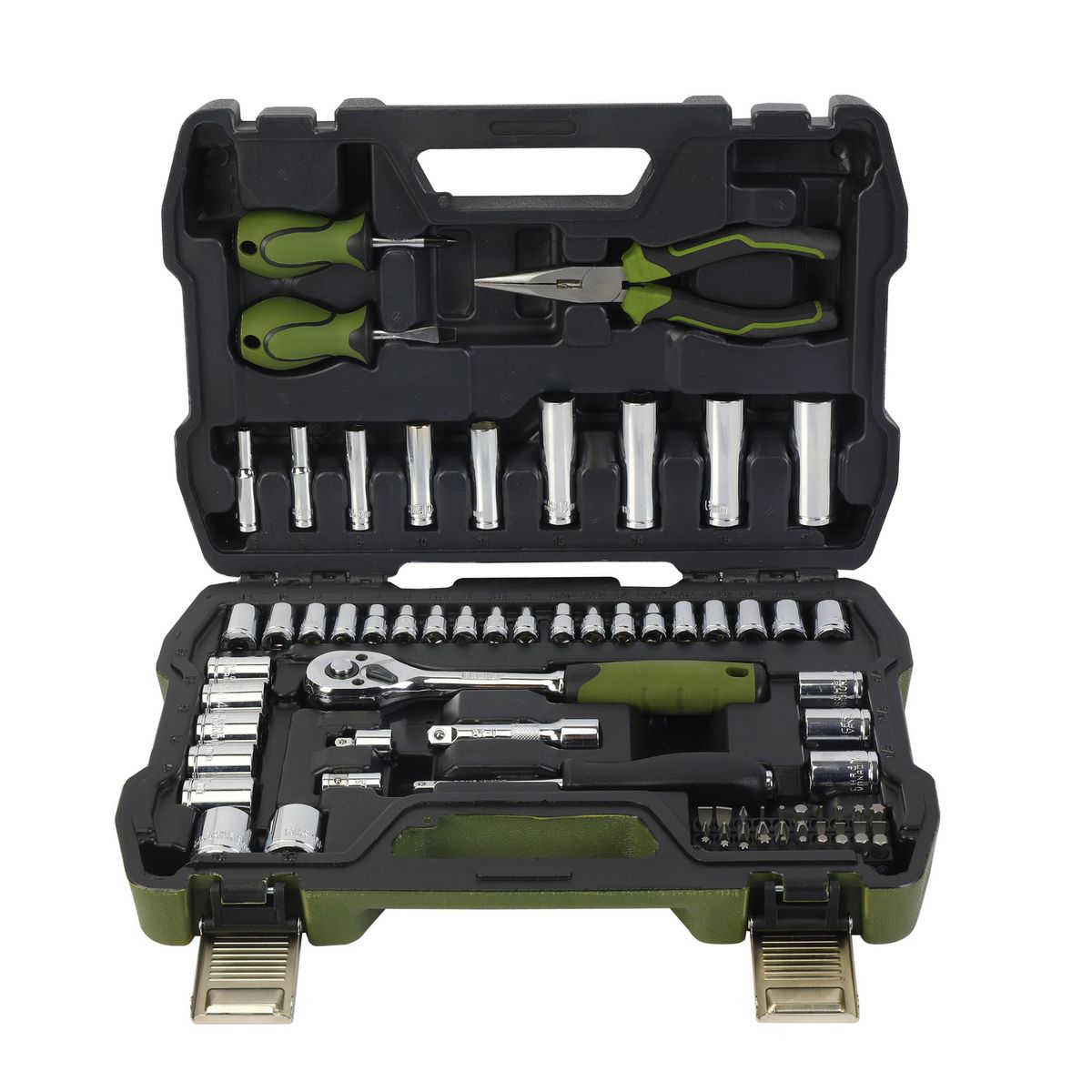 Bauker - Kit de Herramientas de 76 pzas Bauker