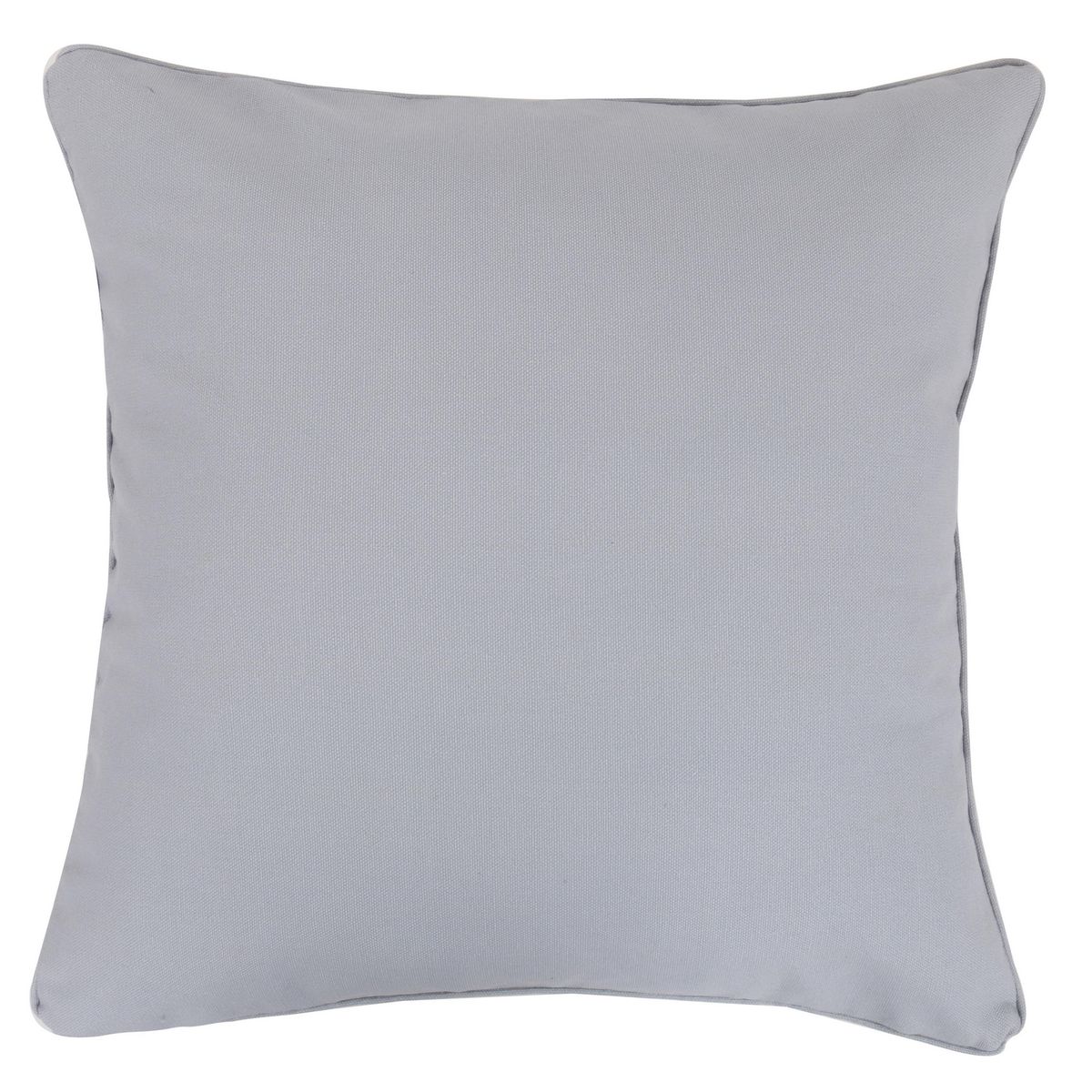 Just Home Collection - Cojín decorativo Urbano liso de 45 x 45 cm Gris