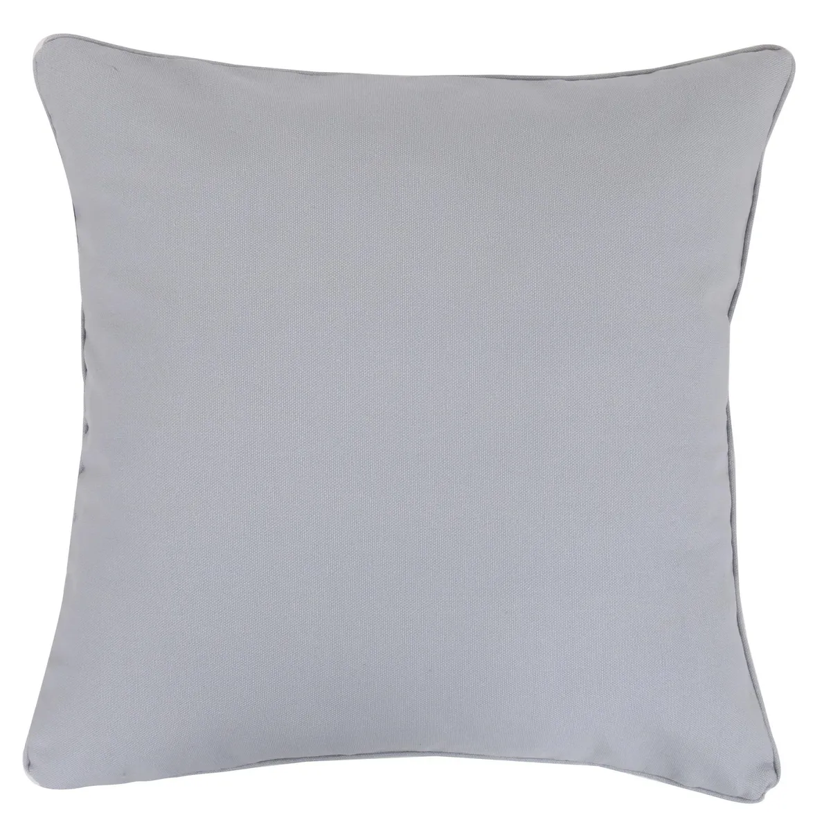 Just Home Collection - Cojín decorativo Urbano liso de 45 x 45 cm Gris