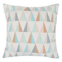 Cojín decorativo Nórdico triangle de 45 x 45 cm Multicolor