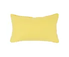 Cojín decorativo Clásico liso de 30 x 50 cm Amarillo