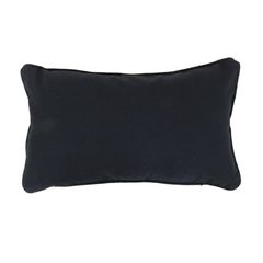 Cojín decorativo Urabno liso de 30 x 50 cm Gris oscuro