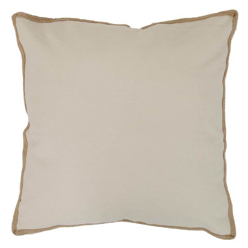 Just Home Collection - Cojín decorativo Nórdico yute de 50 x 50 cm Arena