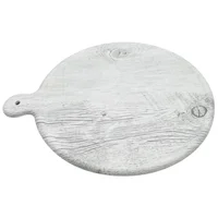 Bandeja para servir de melamina diseño mármol 45 cm