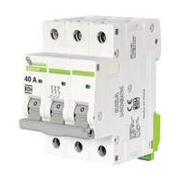 Interruptor Termomagnético DIN 3P 40A