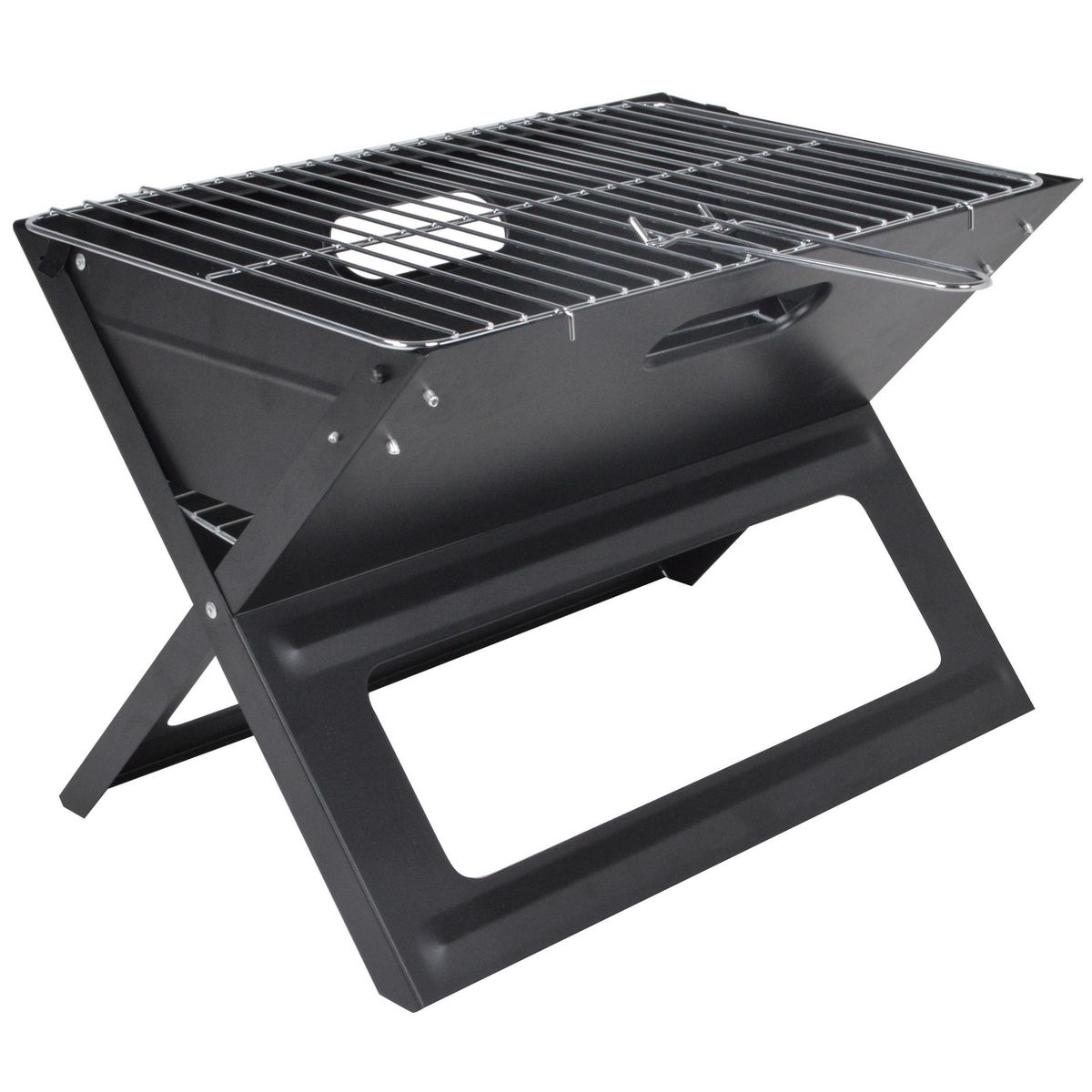 Mr Beef - Asador Portátil Plegable de Carbón Mr. Beef 45 cm