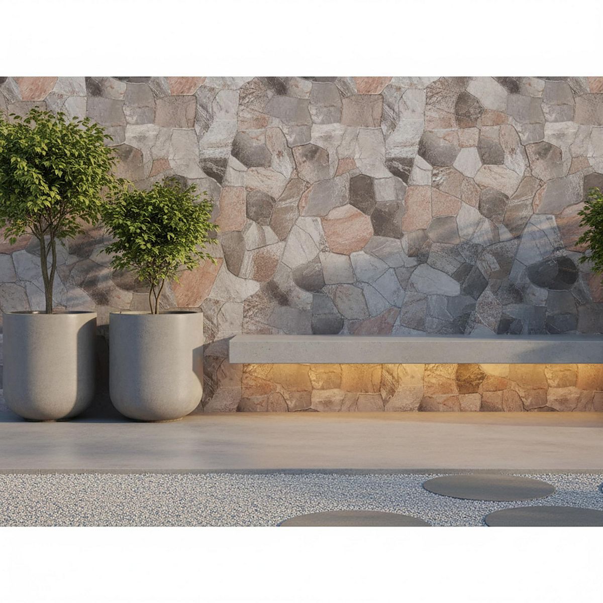 Tecnopiso - Piso Miracema White 30X60 1.62