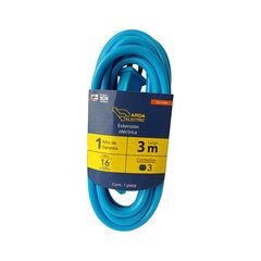 Extensión Neon 3 M Uso Rudo, 2 x 16 AWG