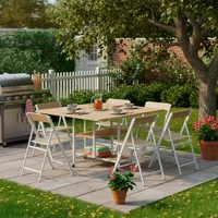 Set Comedor 6 Sillas Murne 150X88X75.6 cm