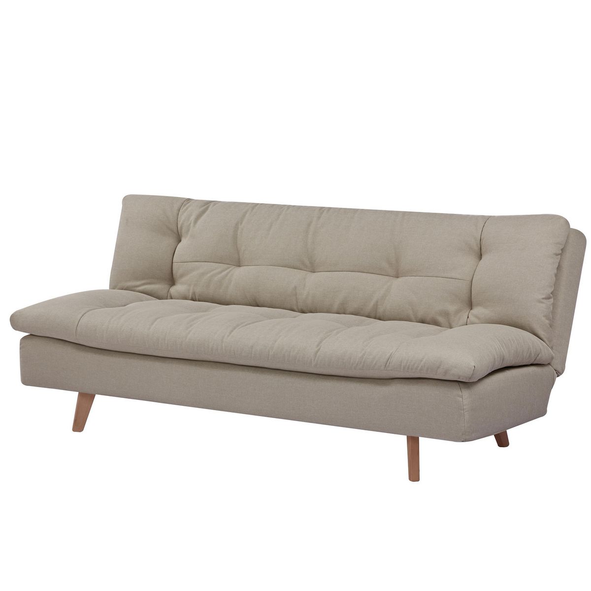 Just Home Collection - Futón Beige Elgin 182 x 80 x 91 cm