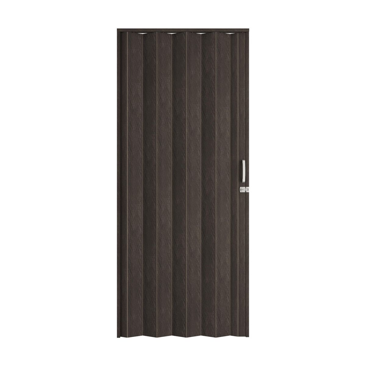 Hoggan - Puerta Plegable PVC para Closet Amalfi Shadow de 90 x 200 cm Gris