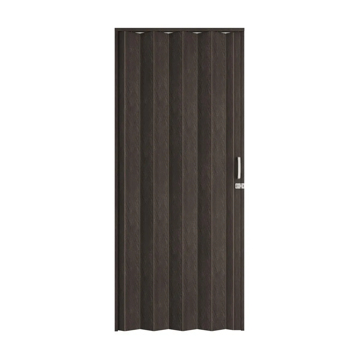 Hoggan - Puerta Plegable PVC para Closet Amalfi Shadow de 90 x 200 cm Gris