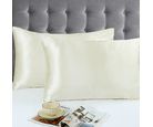 Set de 2 Fundas para Almohada de 50 x 70 cm Beige