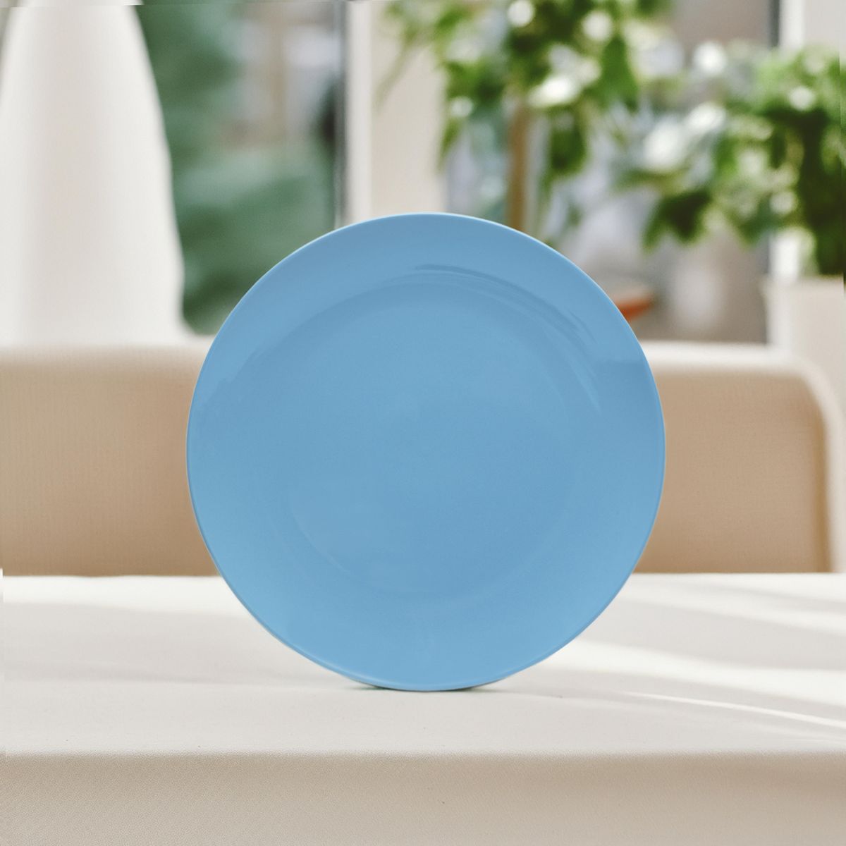 Plato azul Costa Bella 27 cm, marca Just Home Collection - Foto 2