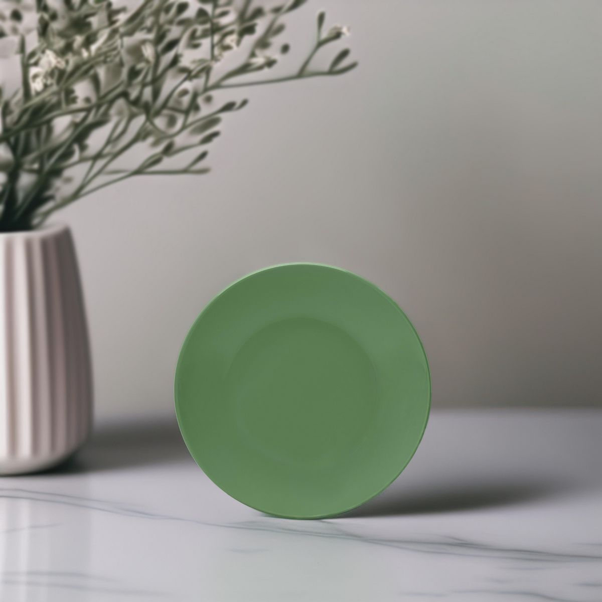 Plato verde Jungle Chic 18.9 cm, marca Just Home Collection - Foto 2
