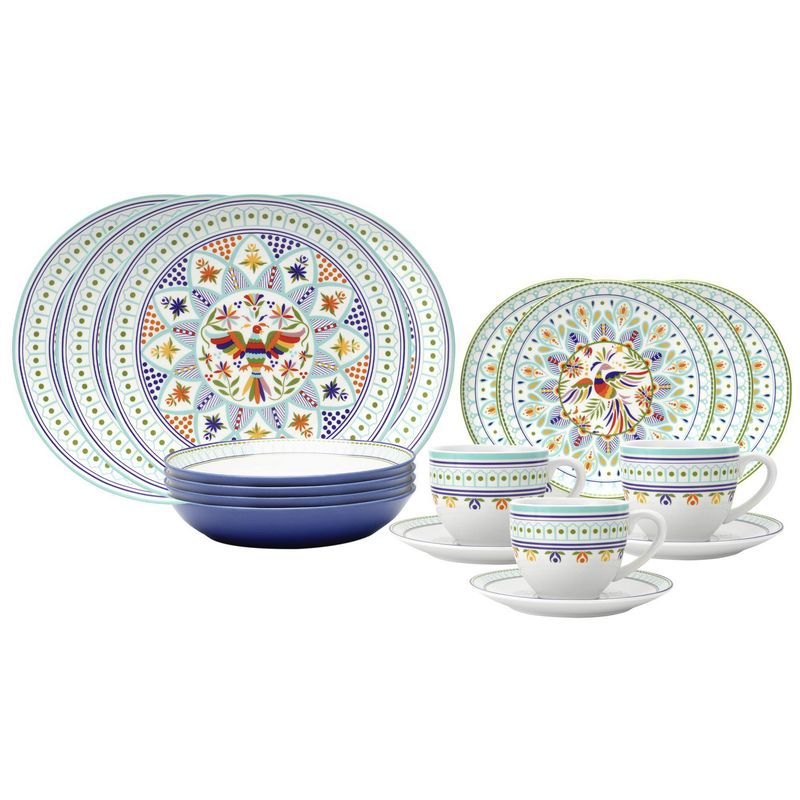 Just Home Collection - Juego de vajilla 20 piezas Bali