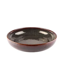 Bowl 22cm Glaze Brown
