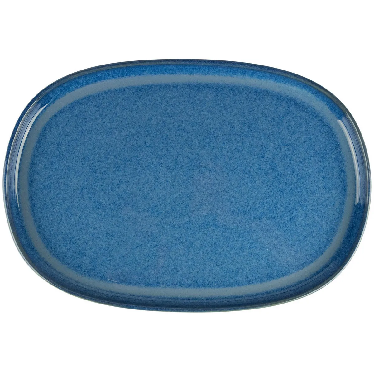 Plato ovalado Cobalt 23 x 33 cm, marca Just Home Collection - Foto Principal