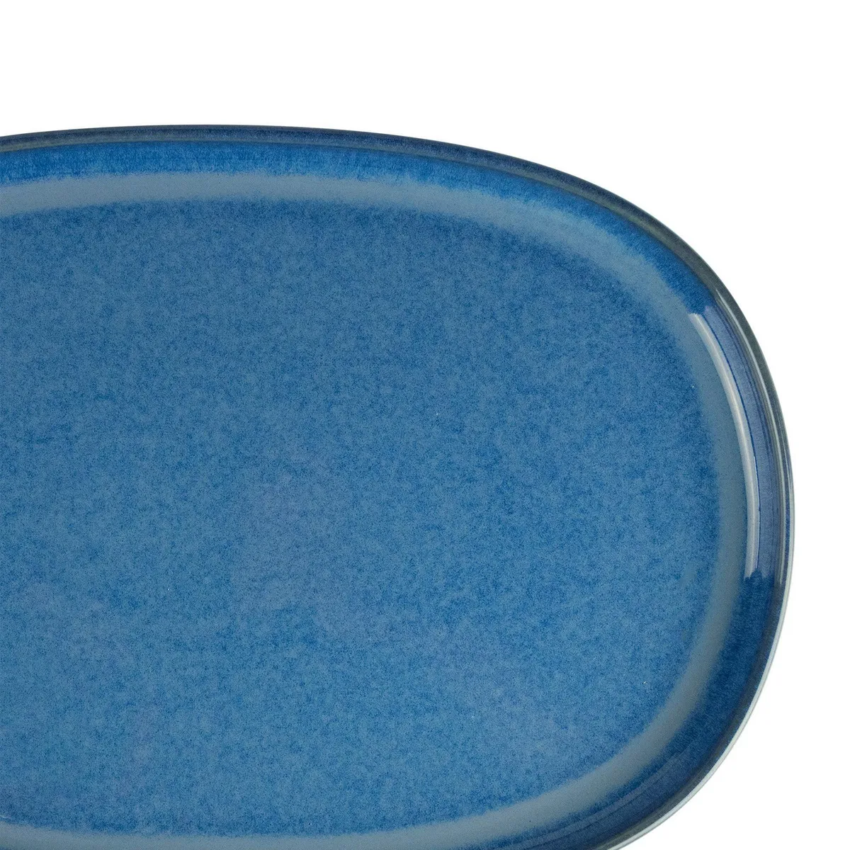 Plato ovalado Cobalt 23 x 33 cm, marca Just Home Collection - Foto 2