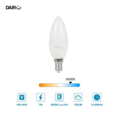 Led vela e14 7w lf dairu
