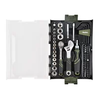 Set de Herramientas 62 pzas, Bauker