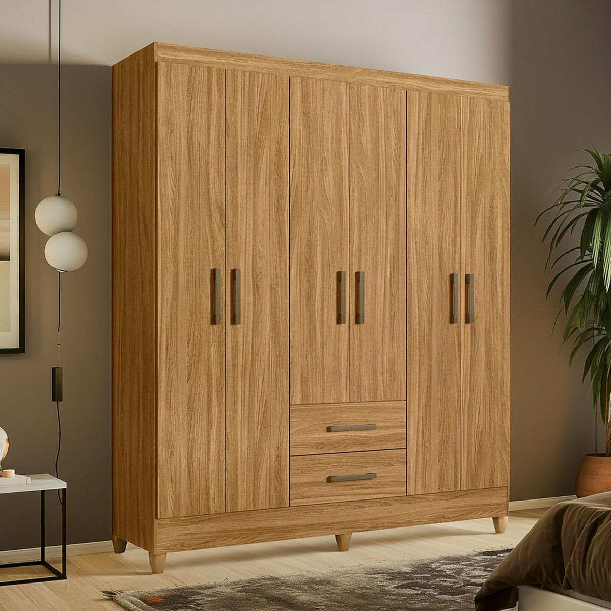 Casa Bonita - Clóset Lima 6 puertas 2 cajones