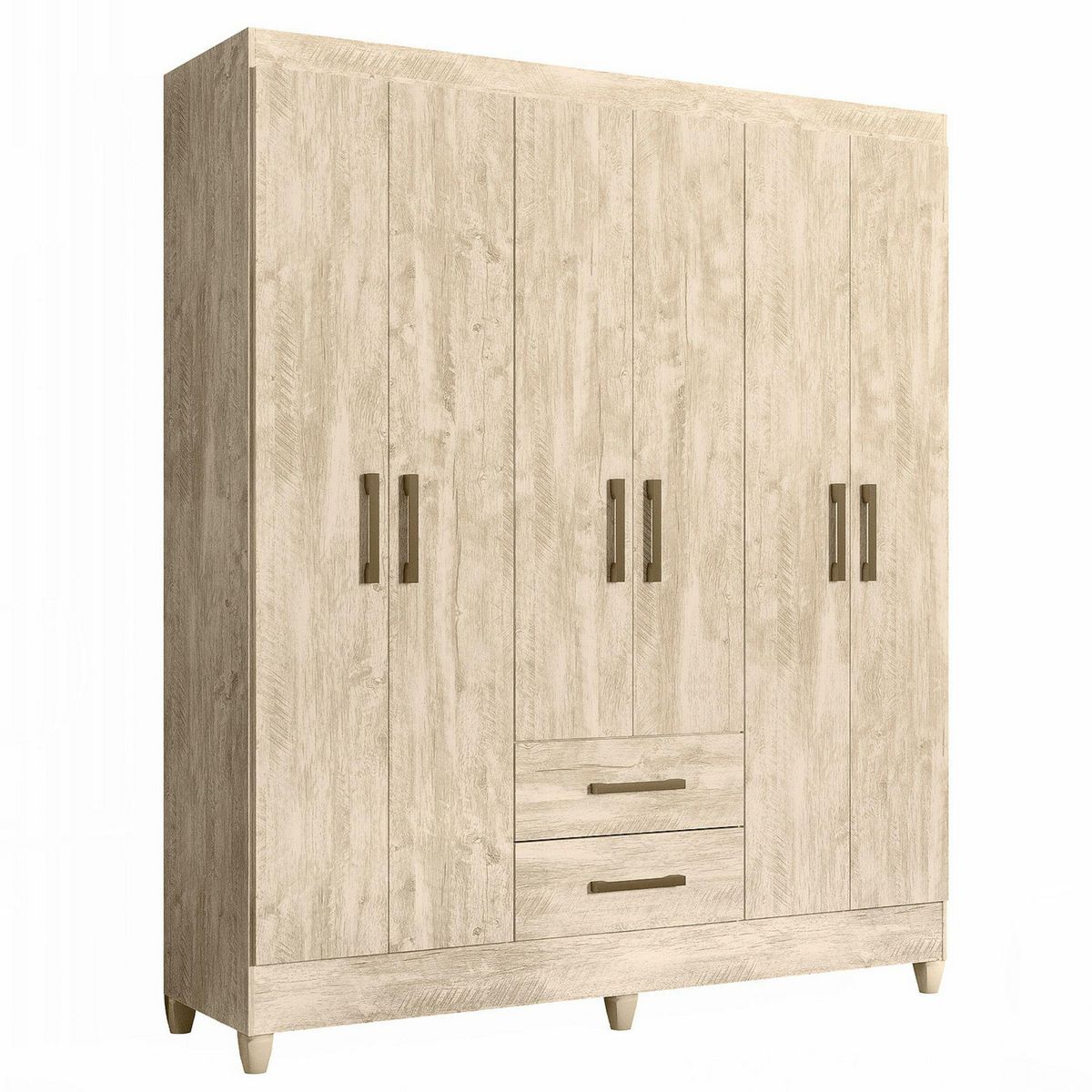 Casa Bonita - Clóset Lima 6 puertas 2 cajones