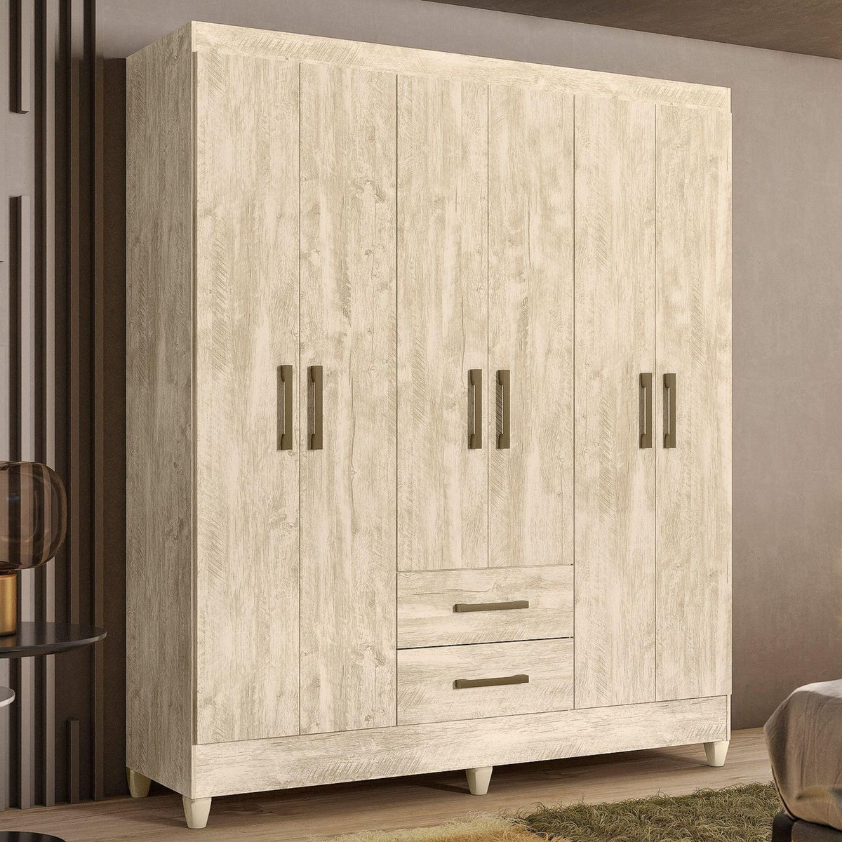 Casa Bonita - Clóset Lima 6 puertas 2 cajones