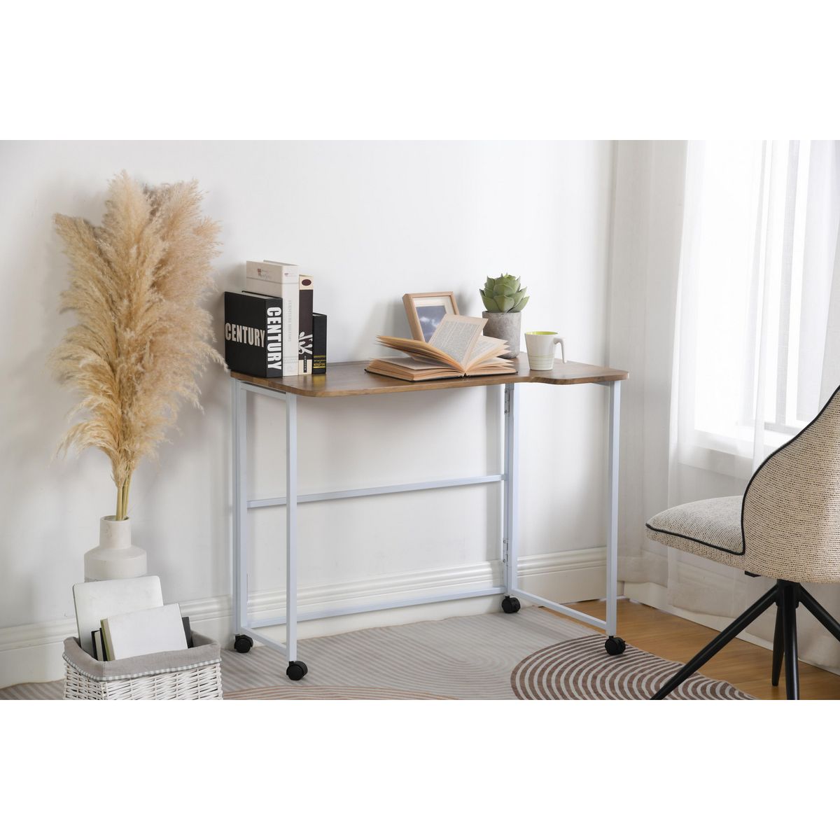 Just Home Collection - Escritorio Eden 90 x 58 x 75 cm