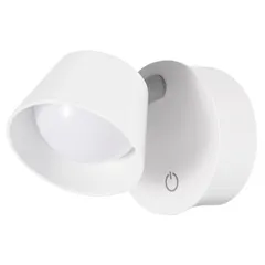 Aplique led recargable usb blanco