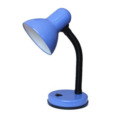 L�mpara de escritorio flexible de 1 luz E27 Azul