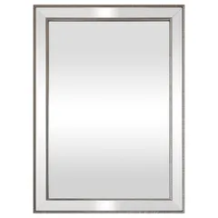 Espejo Decorativo Rectangular Doble Bisel de de 78 x 108 cm