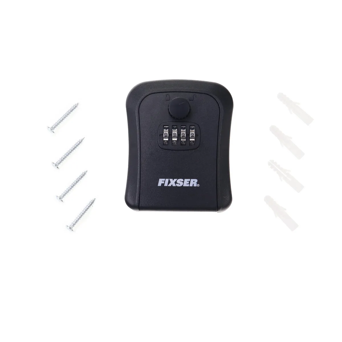 Bauker - Caja Llaves 4 Dígitos Negro