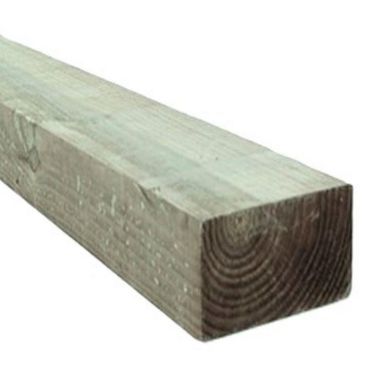 Tabla de madera tratada calidad construcci�n CCA de 4 x 6 x 8