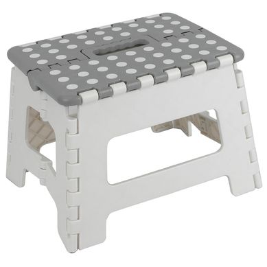 Piso Plegable Blanco/Gris