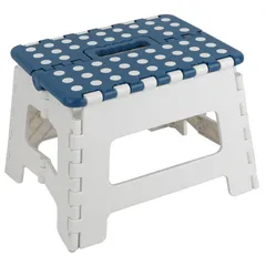 Banco de Piso Plegable Azul