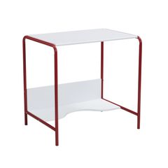 Mesa Infantil Hoback Blanco/Rojo