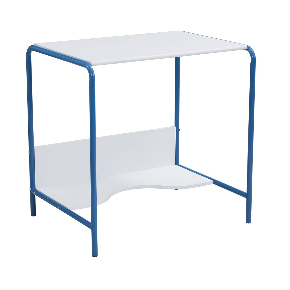 Just Home Collection - Mesa Infantil Hoback Blanco/Azul