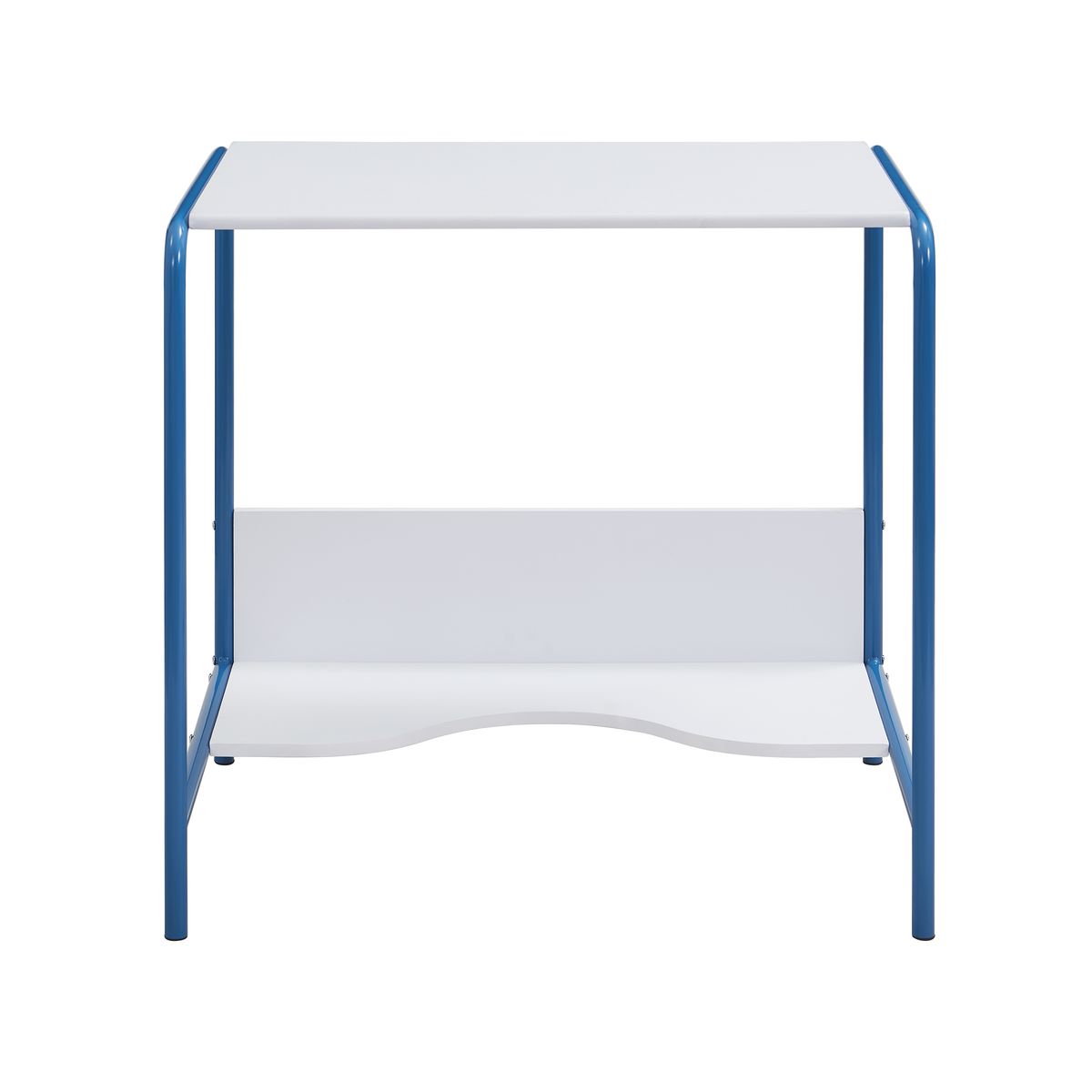 Just Home Collection - Mesa Infantil Hoback Blanco/Azul