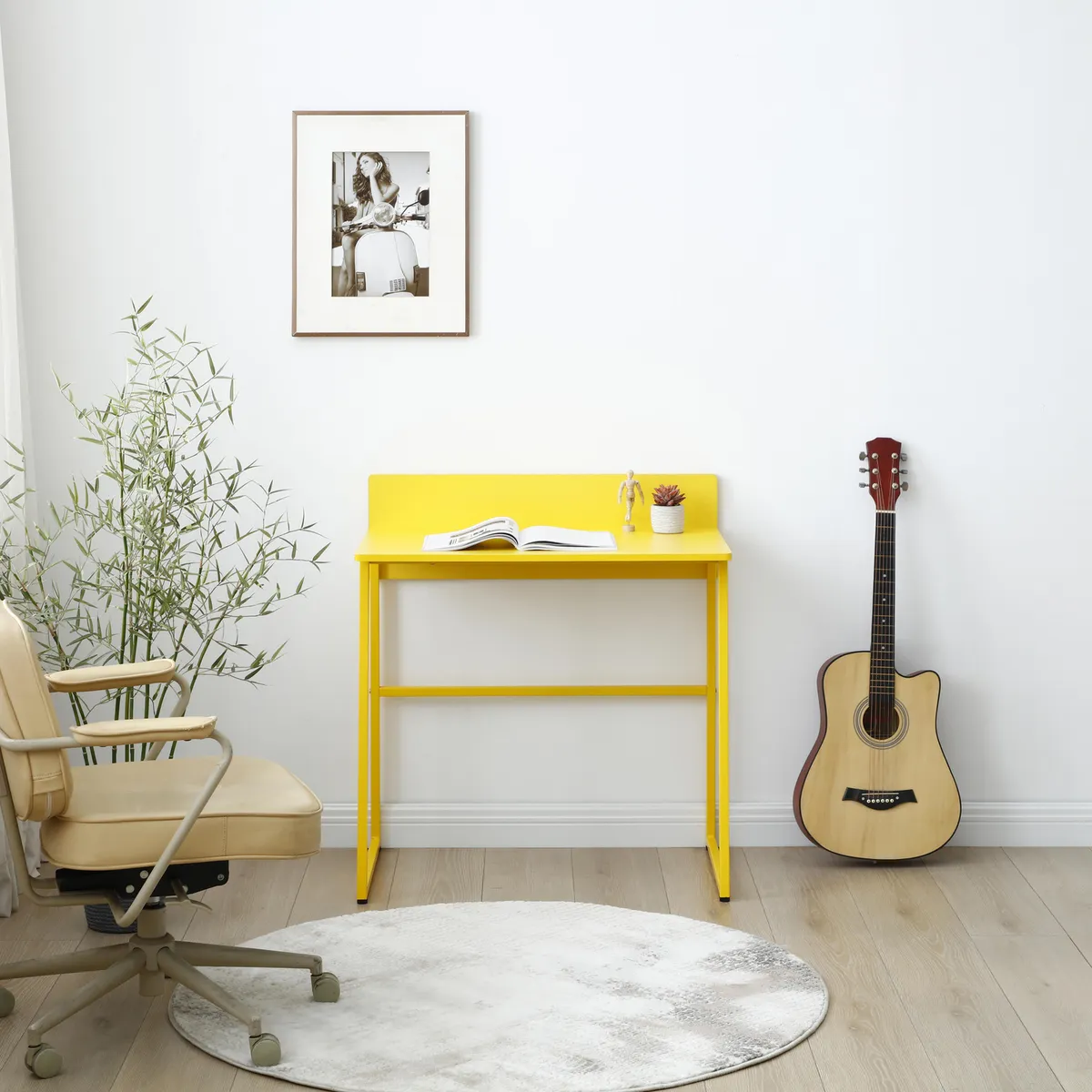 Just Home Collection - Escritorio Socca Amarillo