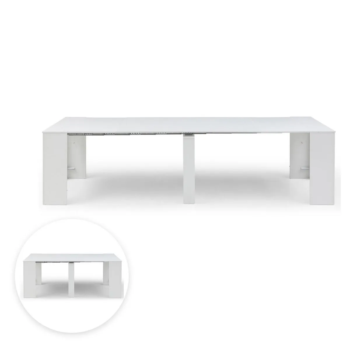Just Home Collection - Mesa Extensible 60 x 100 x 24.5 cm