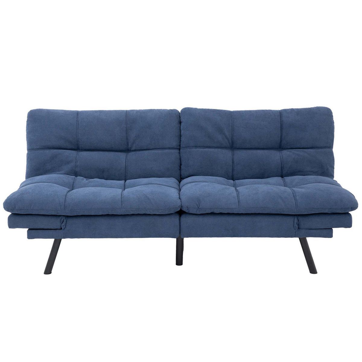 Just Home Collection - Futón Moscú Azul